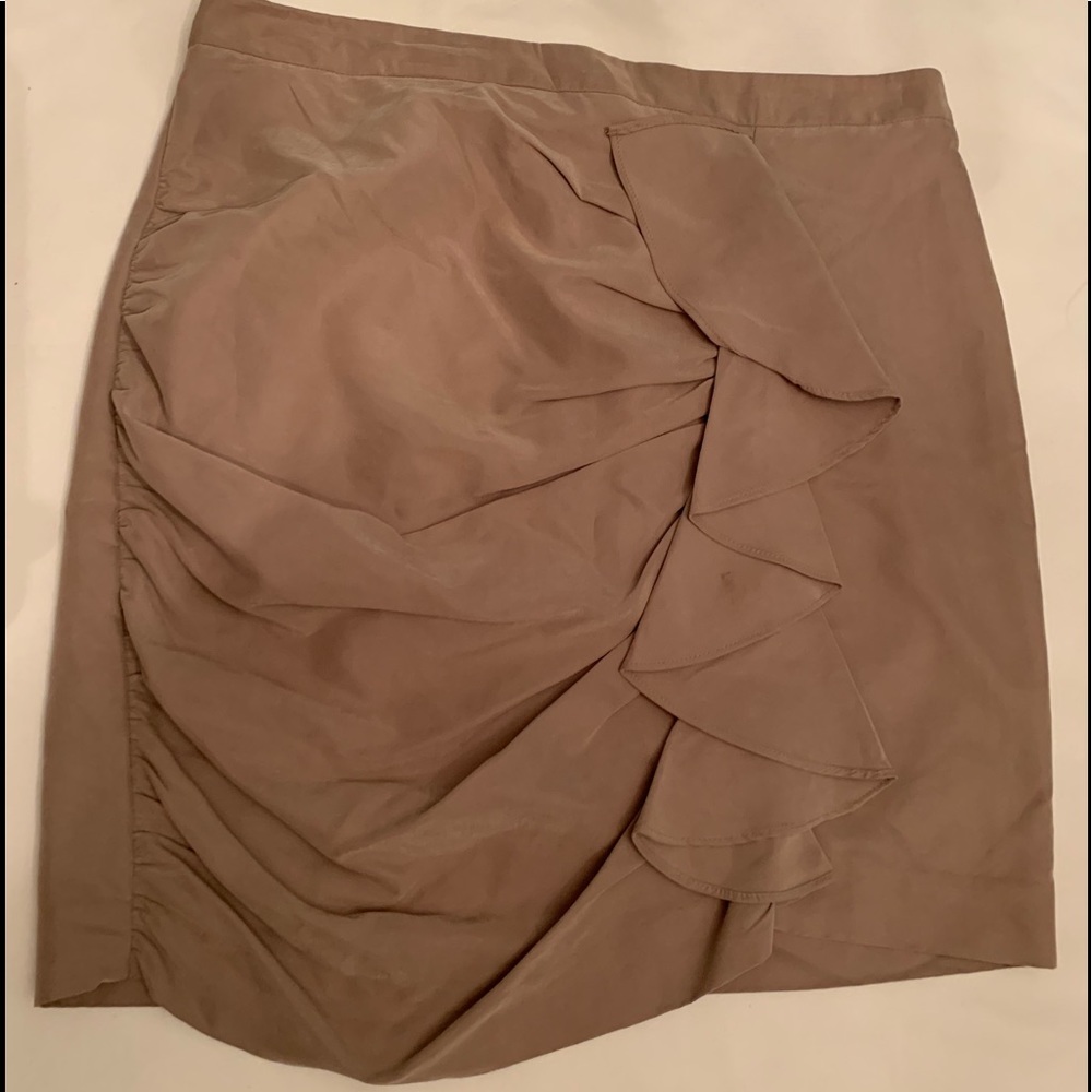 Forever21 Ruffle/Ruched Skirt